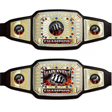 Championship Belt - "Main Event" Gold